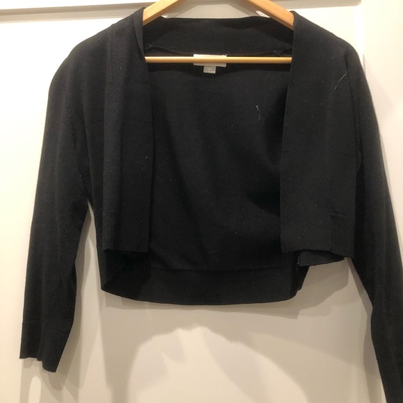 Calvin Klein longsleeved black shrug, small - Picture 2 of 7